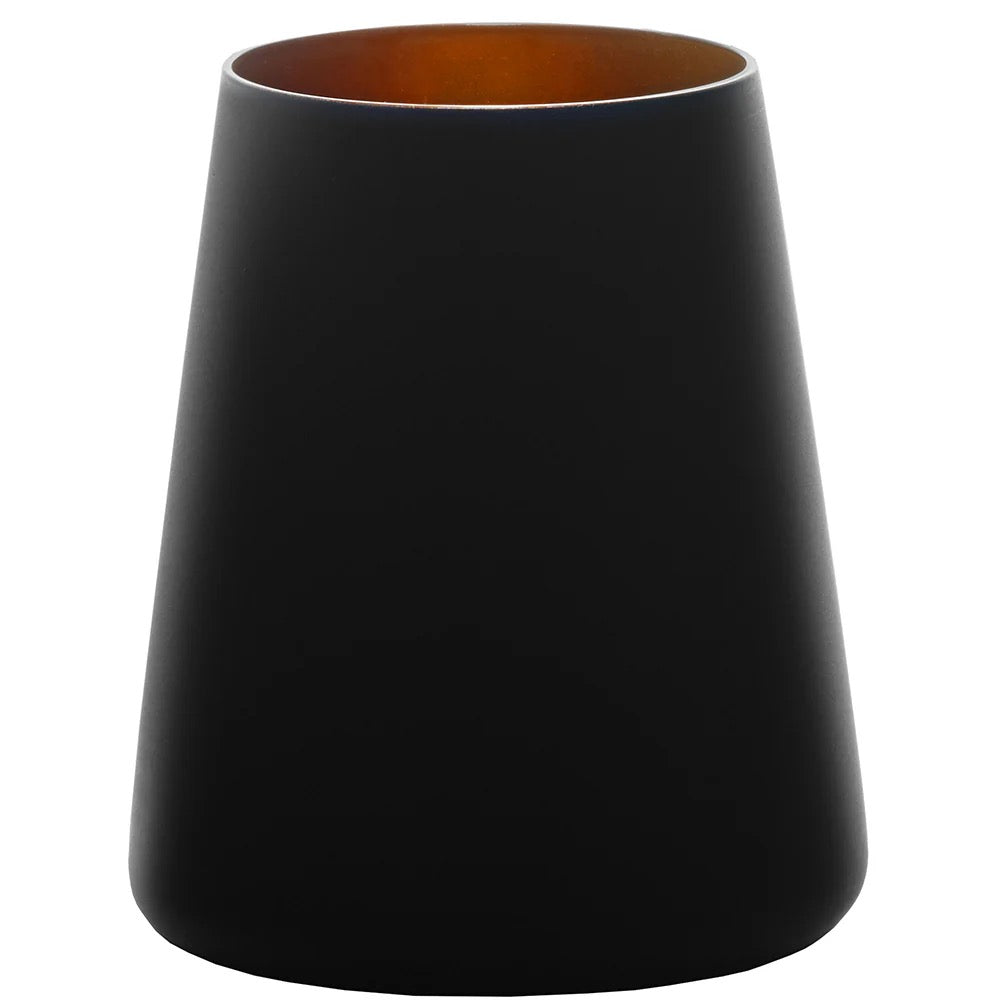Power Bicchiere - Nero/Bronzo - 38 cl - Set 6 PZ - Stolzle